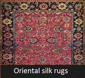 Oriental silk Rugs